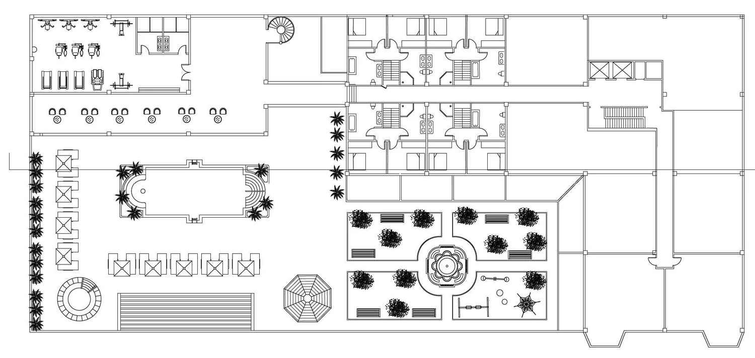 Second floor plan