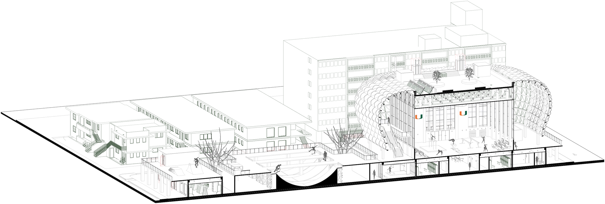 Section perspective in context