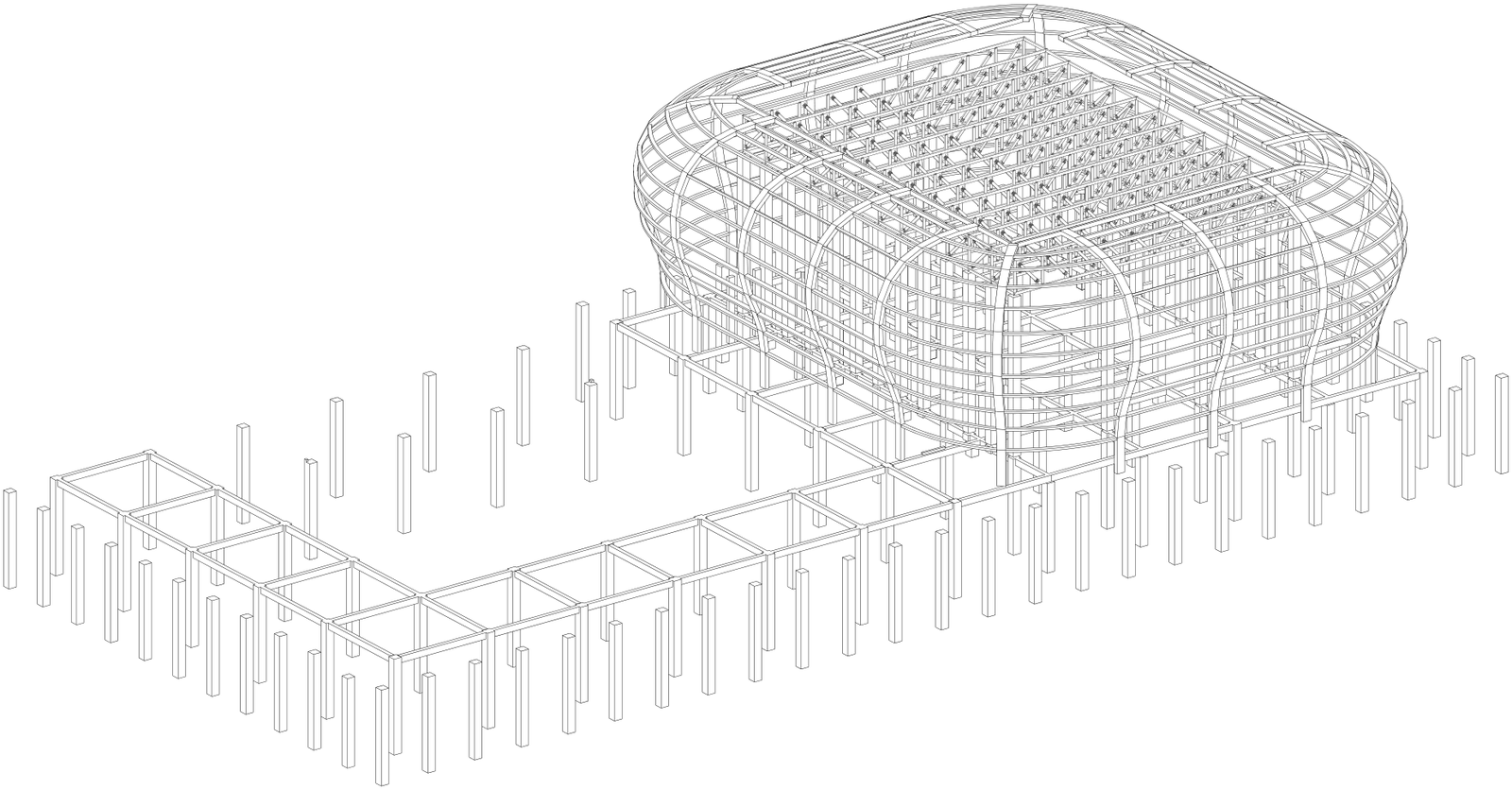 Structural axonometric