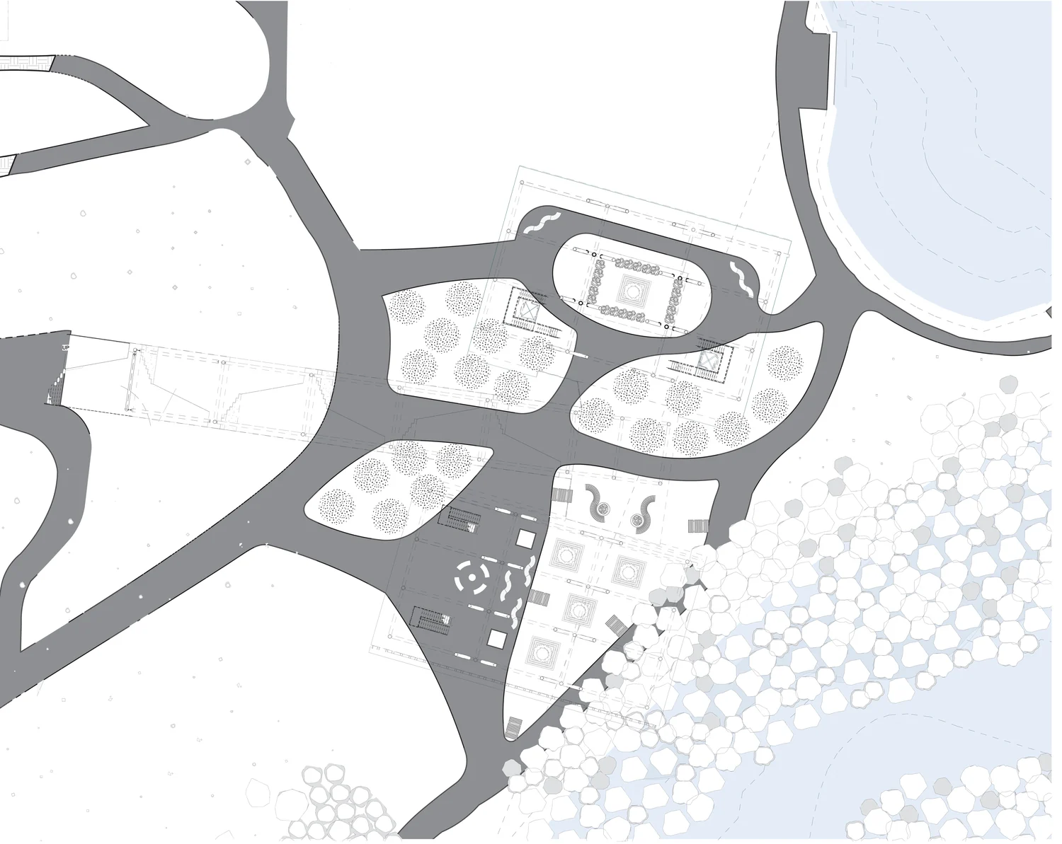 Ground level plan