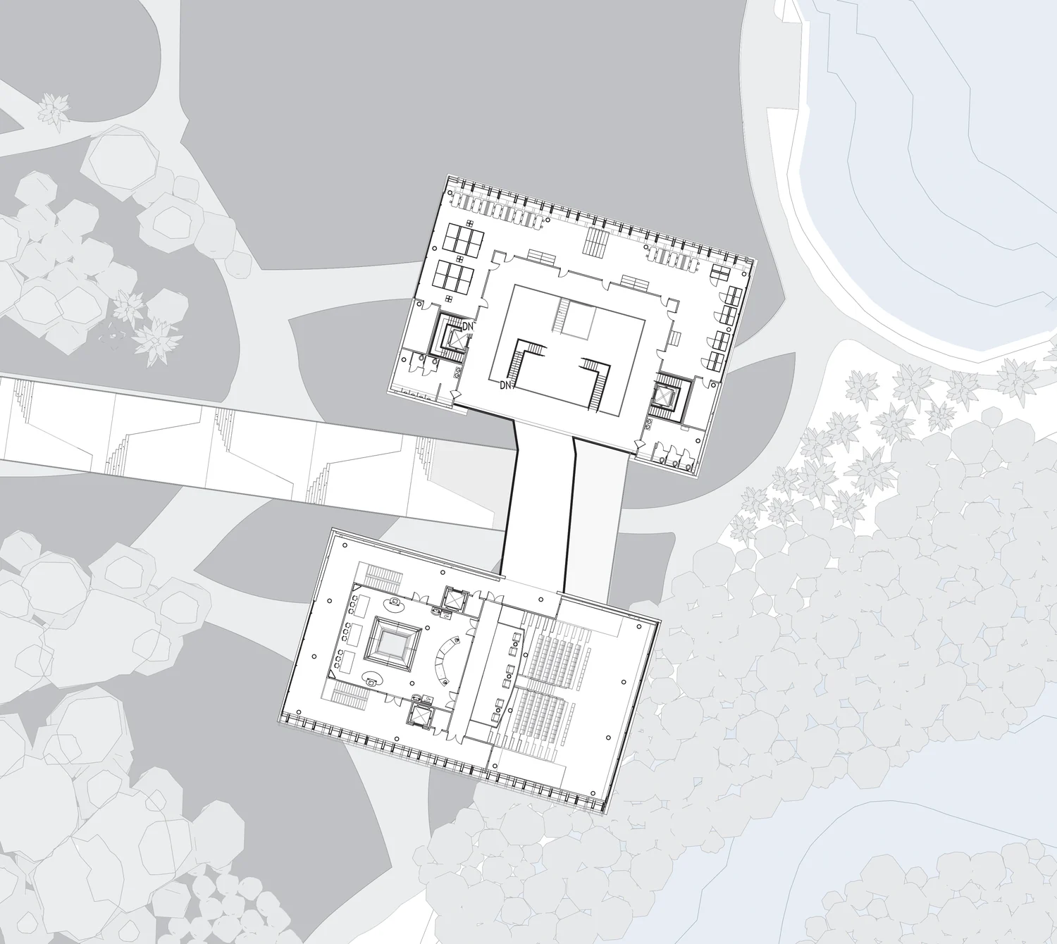 Offices level plan