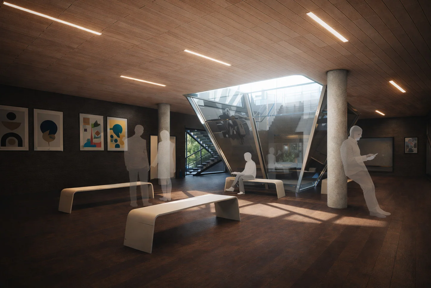 Gallery interior