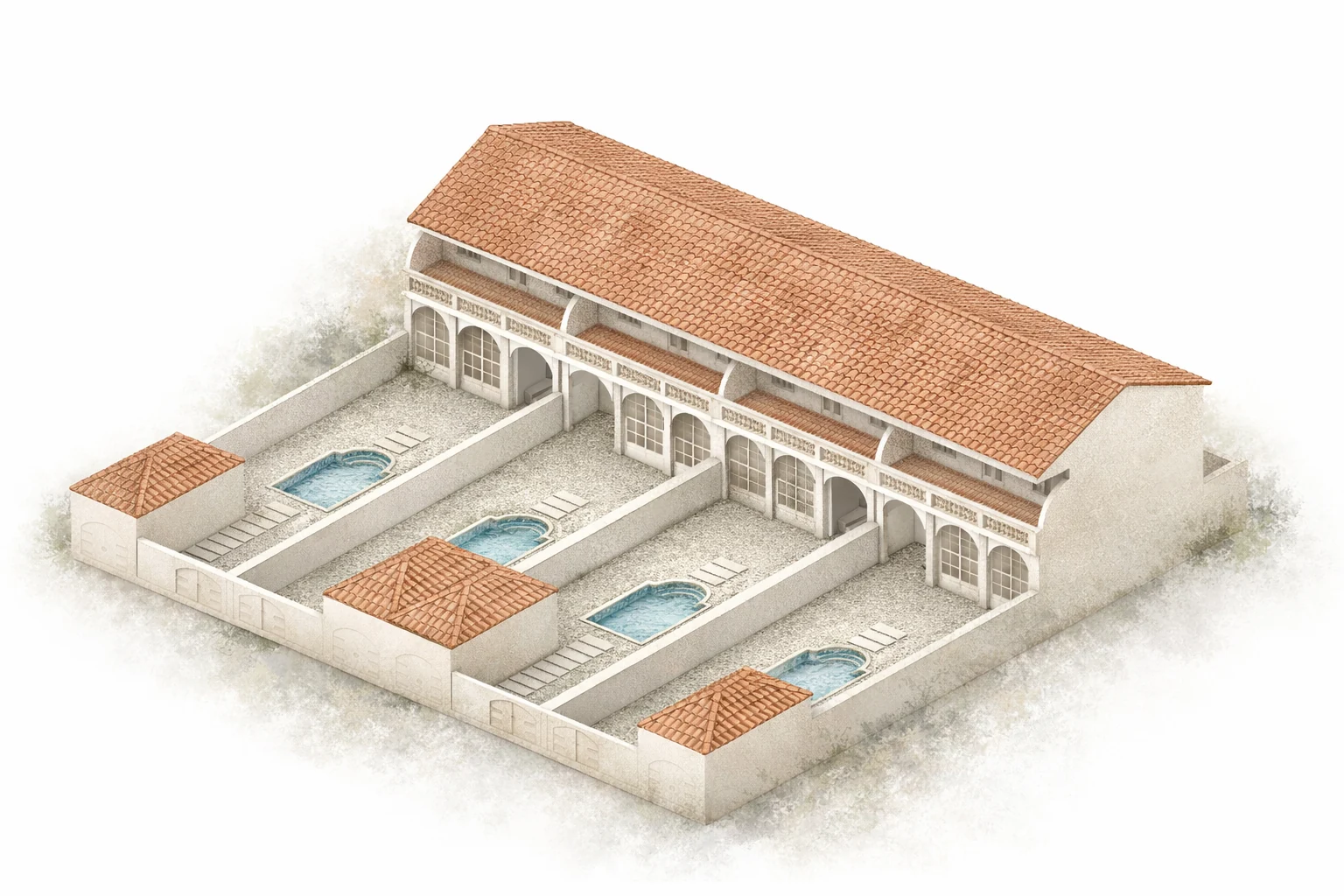 Site axonometric