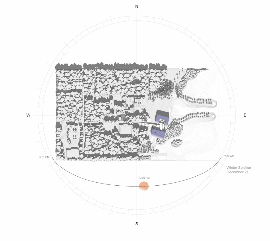 Solar study, Winter