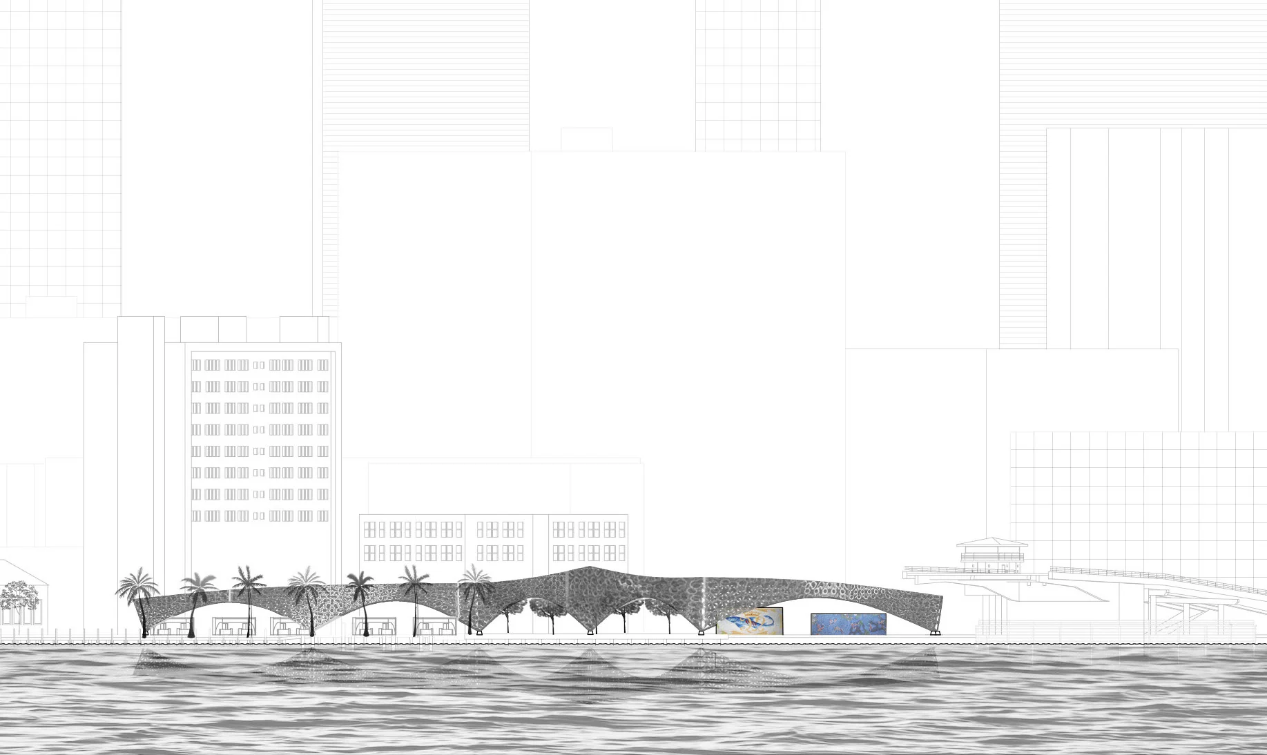 River elevation